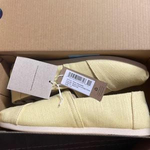 Toms, Yellow, size 7.5